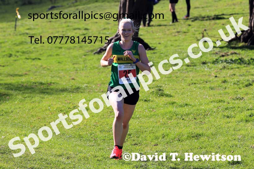 Senior and Masters Women, 2022 NECAA Cross Country Relays, Thornley Hall Farm, Peterlee, County Durham, October 15th. Photo: David T. Hewitson/Sports for All Pics